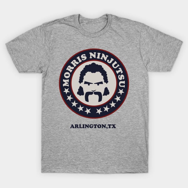 Morris Ninjutsu, Arlington Texas T-Shirt by GroatsworthTees